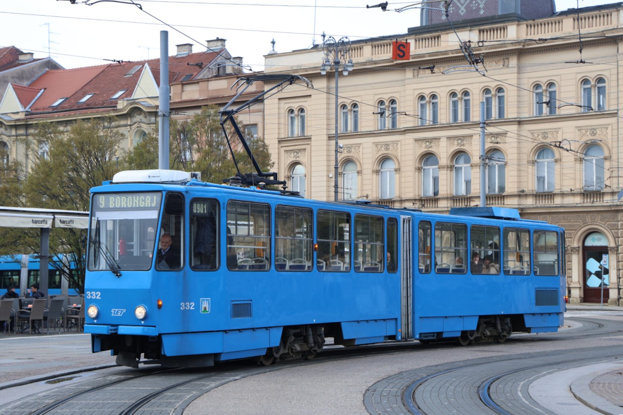 Загреб, Tatra KT4YU № 332