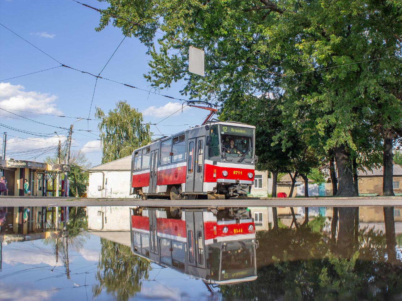 Харьков, Tatra T6A5 № 8711