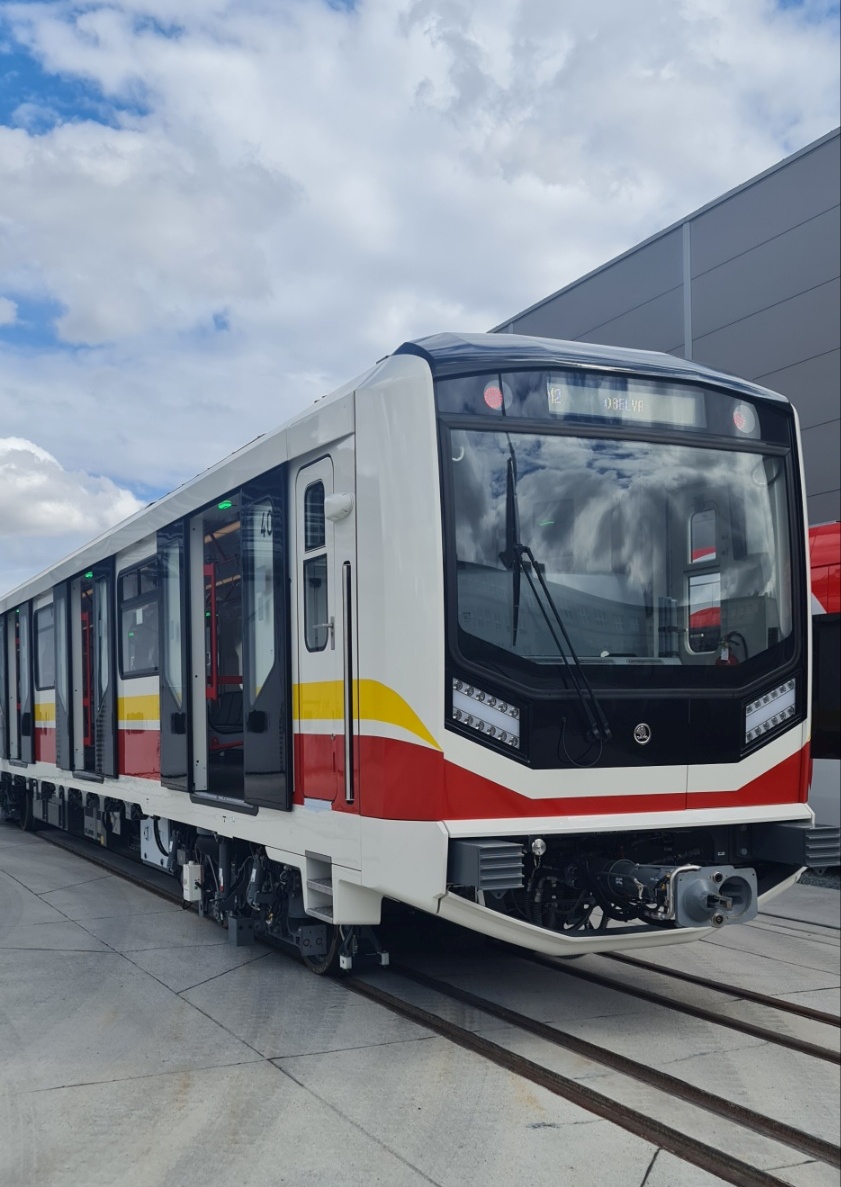 София — Испытания, тесты и поставка новых поездов метро Škoda 21Мт / 22Мт для Софии из Велима, Чехия — 2025 год