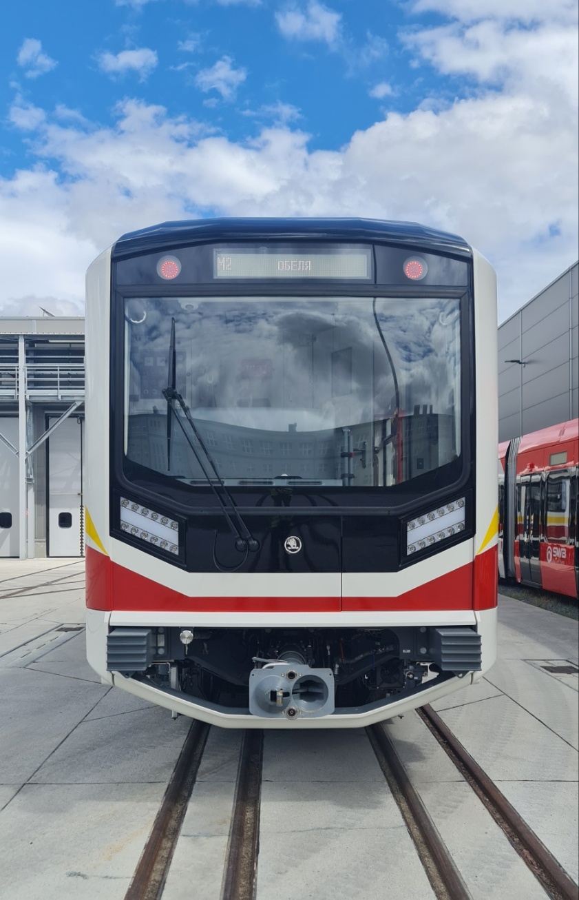София, Škoda 21Mt Sofia № 4001; София — Испытания, тесты и поставка новых поездов метро Škoda 21Мт / 22Мт для Софии из Велима, Чехия — 2025 год