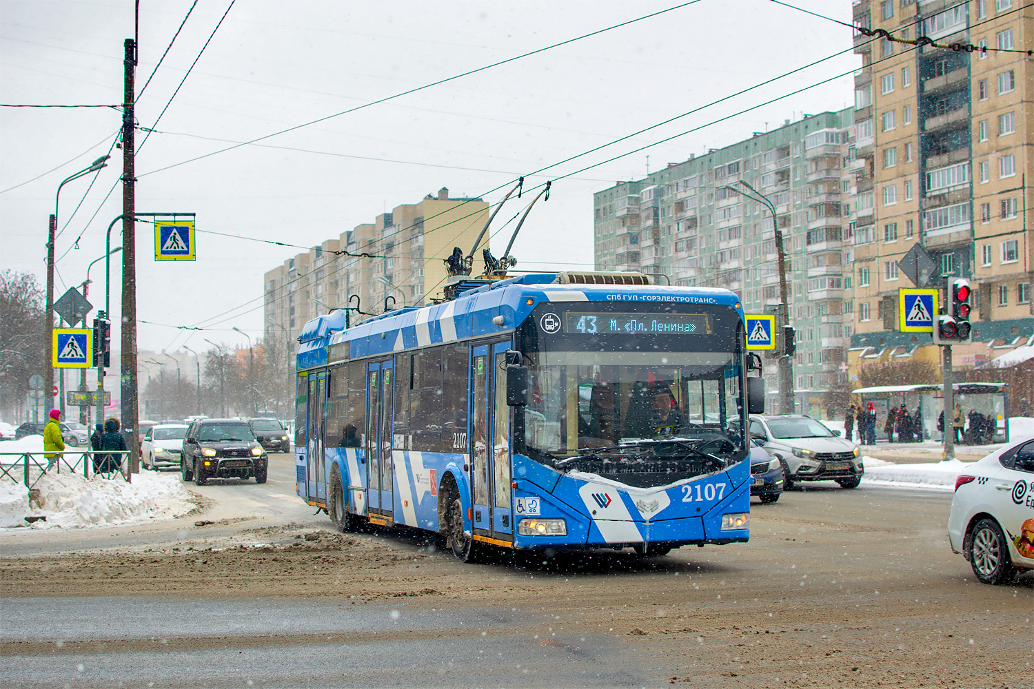 Санкт-Петербург, БКМ 32100D № 2107