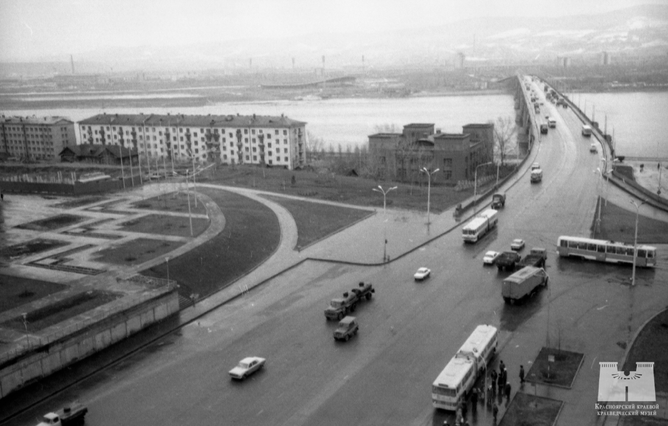Krasnojarsk — Closed Tramway Lines; Krasnojarsk — Old photos