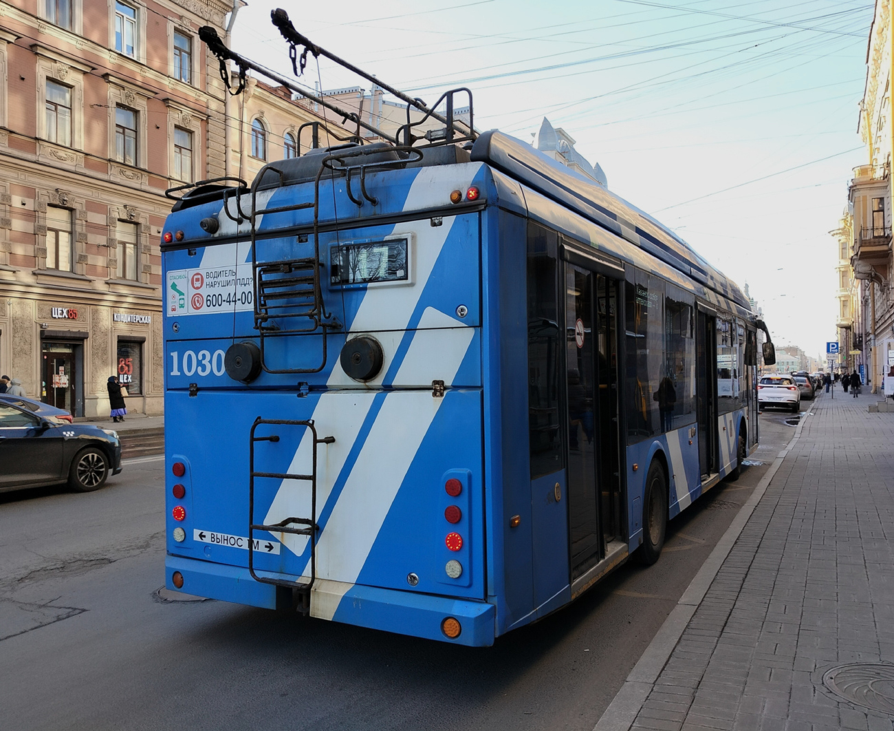 Санкт-Петербург, Тролза-5265.08 «Мегаполис» № 1030