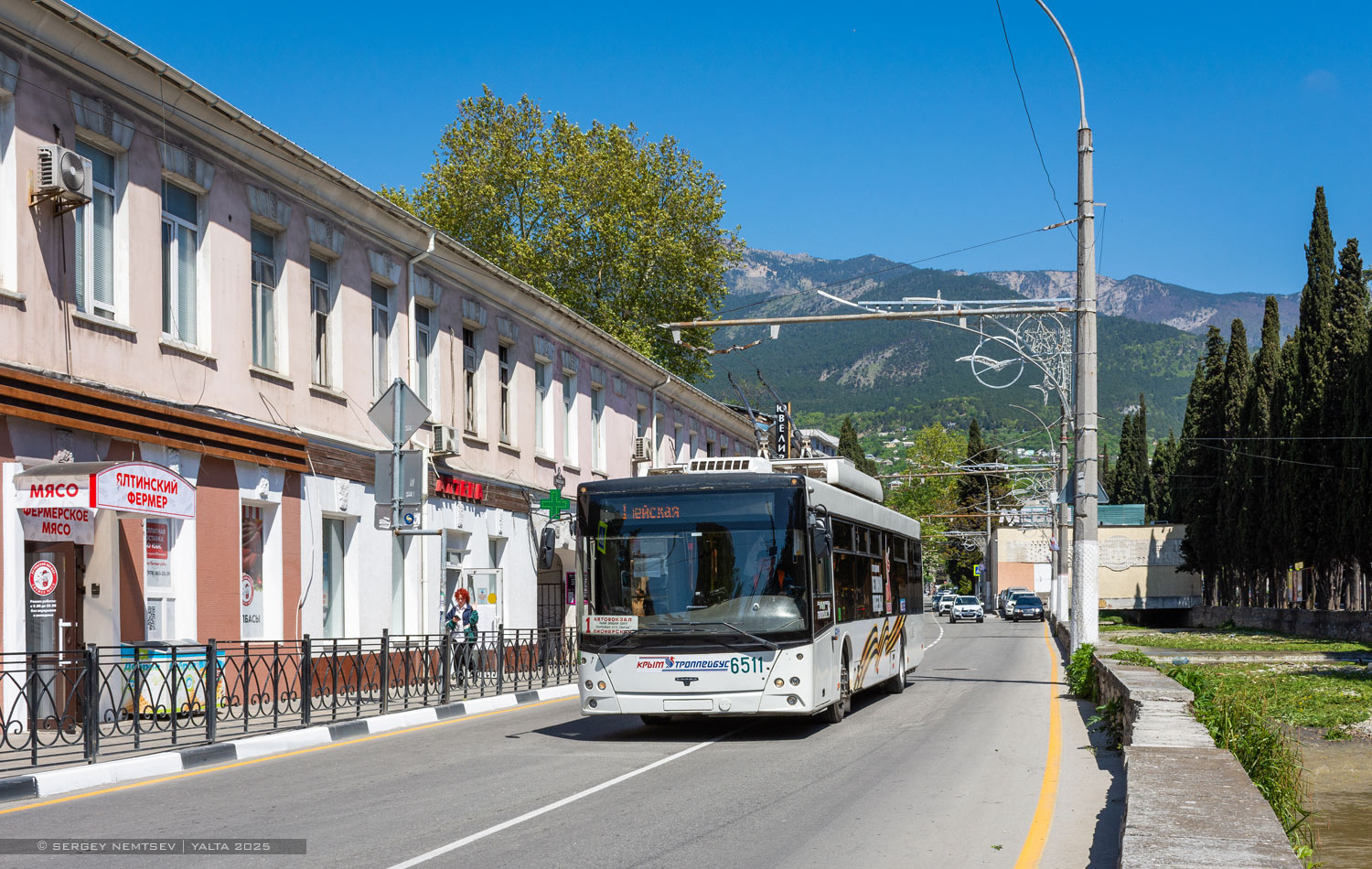 Крымский троллейбус, СВАРЗ-МАЗ-6275 № 6511