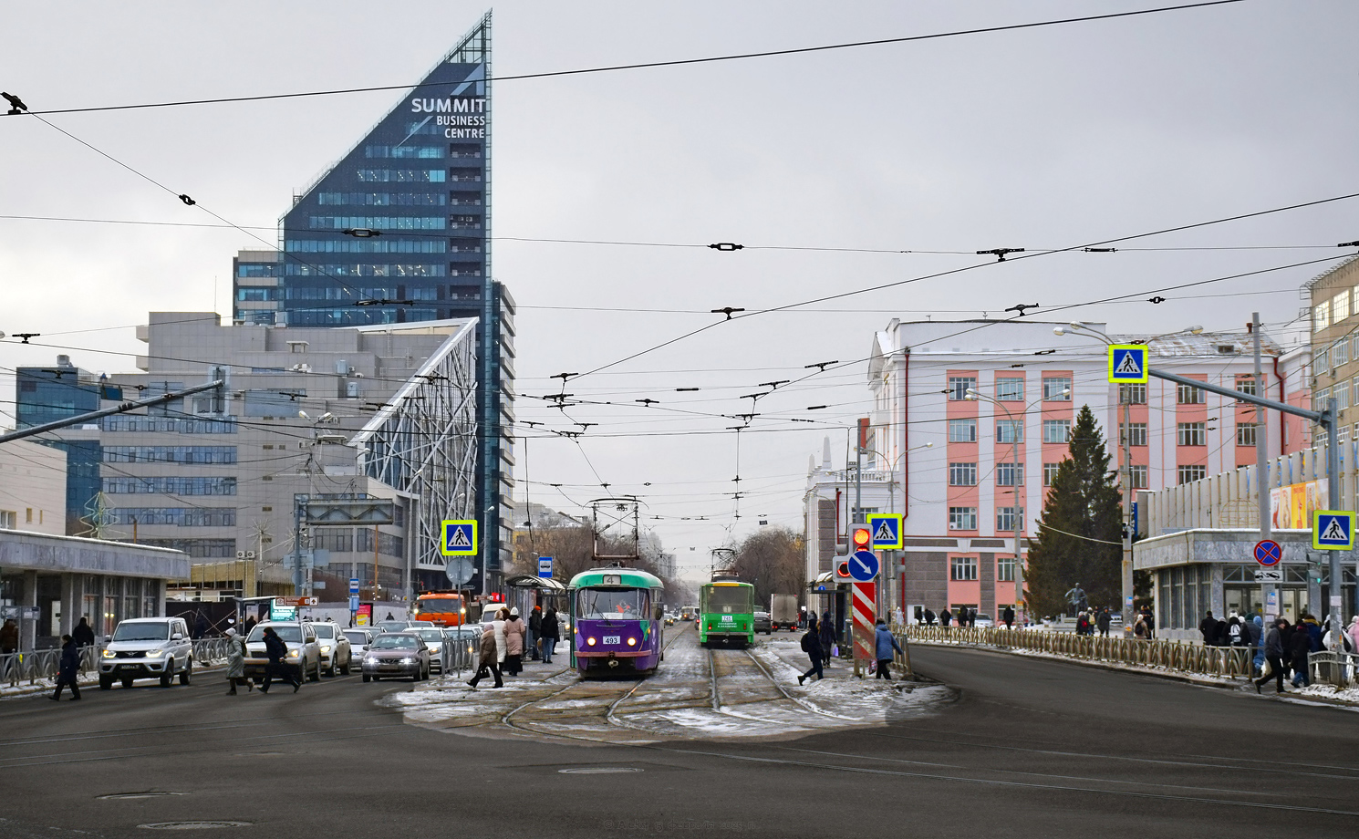 Екатеринбург, Tatra T3SU (двухдверная) № 493