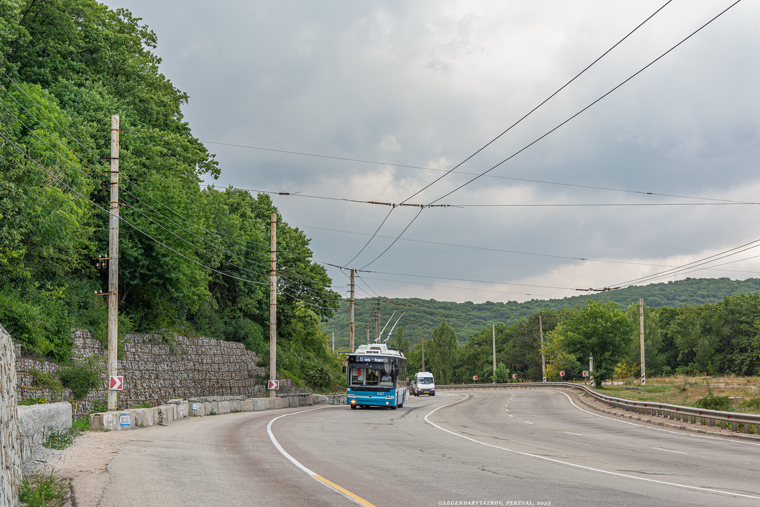 Қырым троллейбусы, Bogdan T70115 № 4407