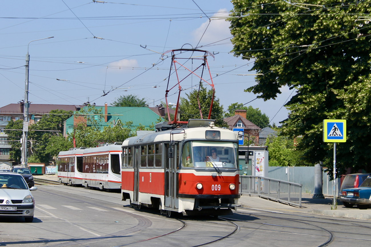 Краснодар, Tatra T3SU КВР ТРЗ № 009