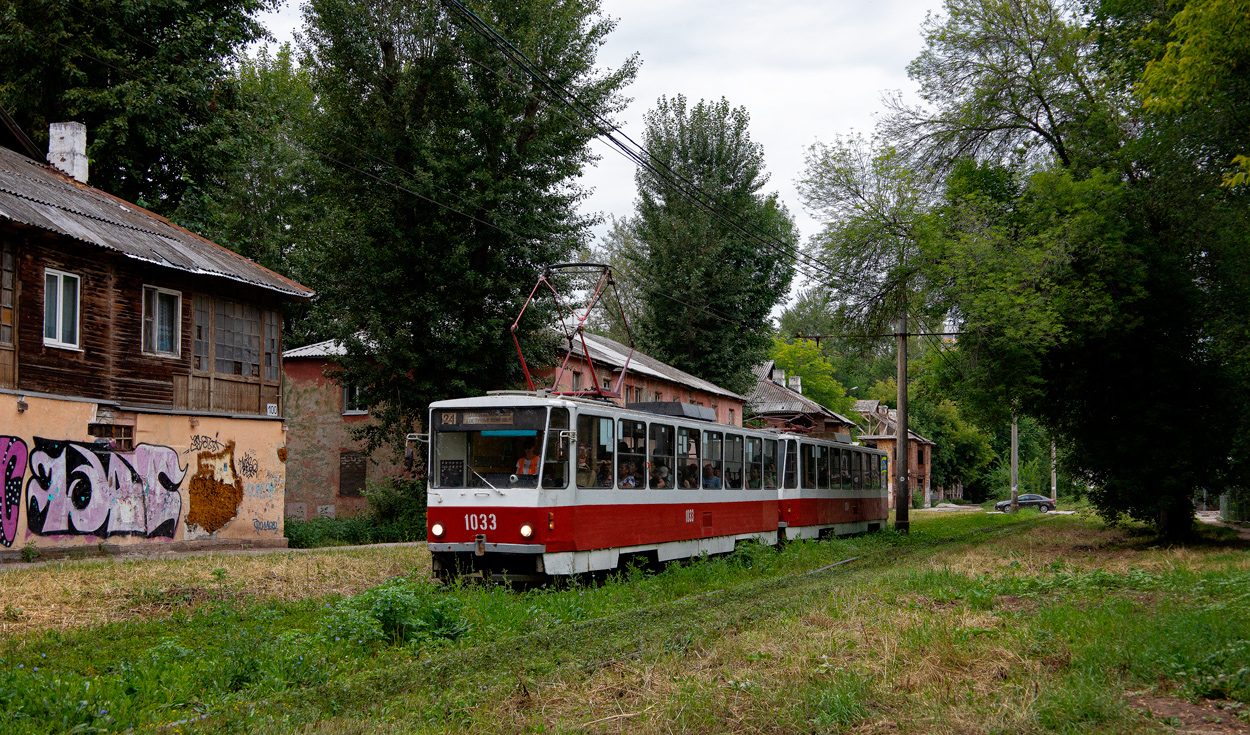 Самара, Tatra T6B5SU № 1033