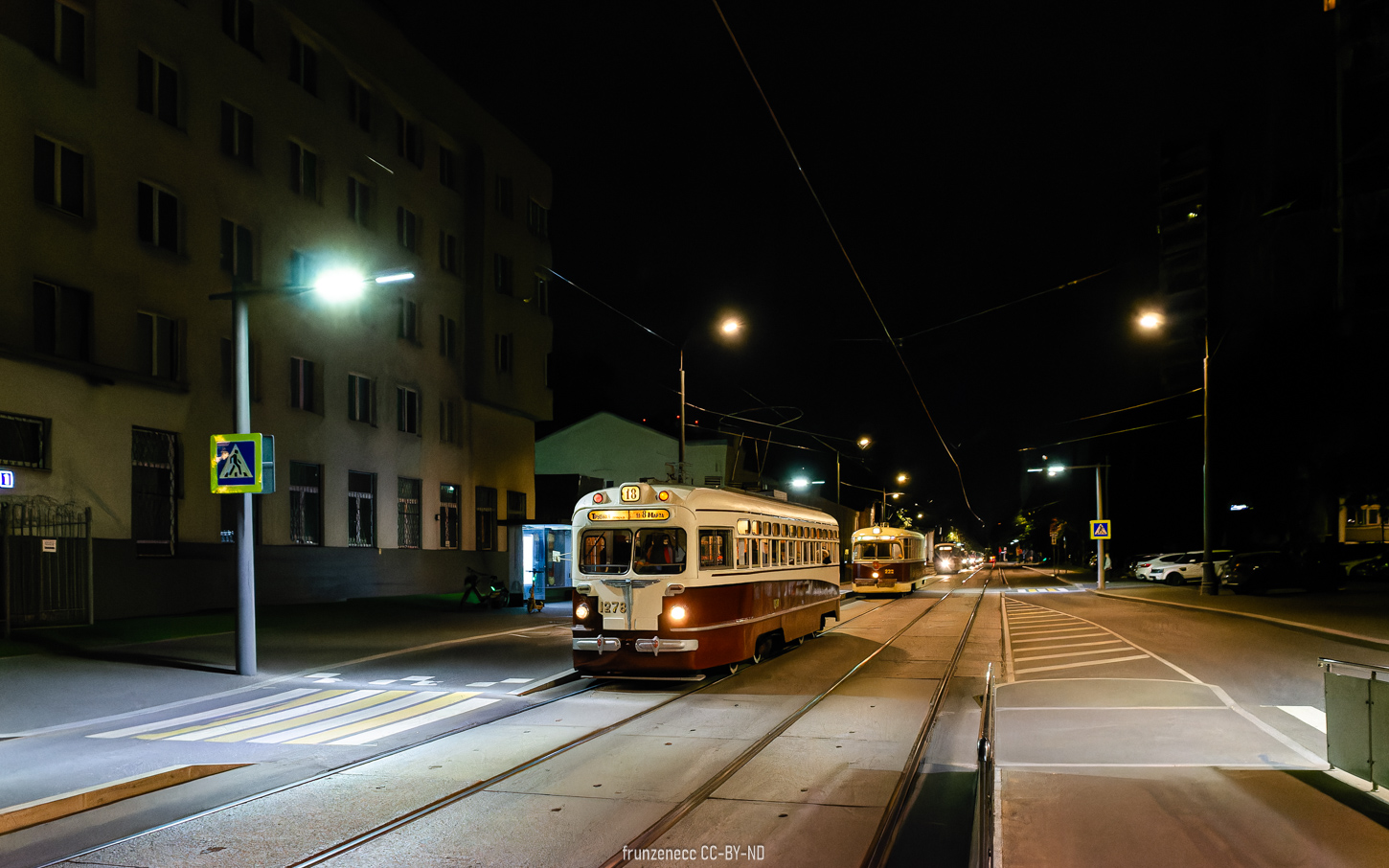 Москва, МТВ-82 № 1278; Москва — День Московского транспорта — 2025 (ночные репетиции парада трамваев 05.07.2025 и 10.07.2025, парад и выставка трамваев 12.07.2025)