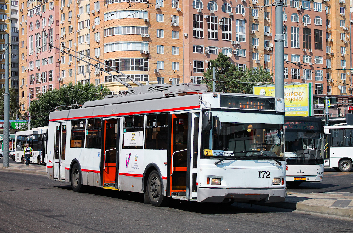 Краснодар, Тролза-5275.07 «Оптима» № 172