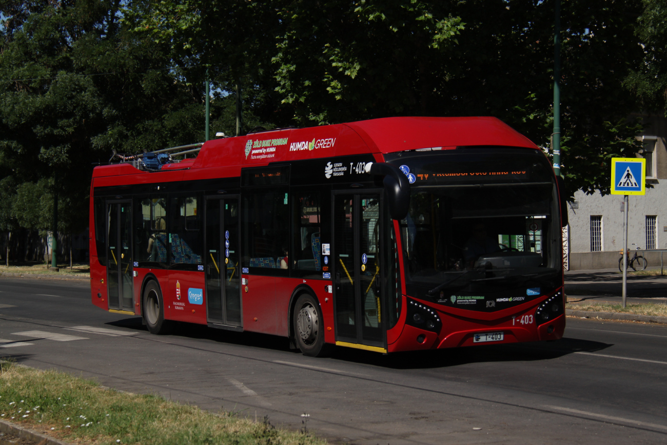 Сегед, SOR TNS 12 (Rail Electronics CZ) № T-403