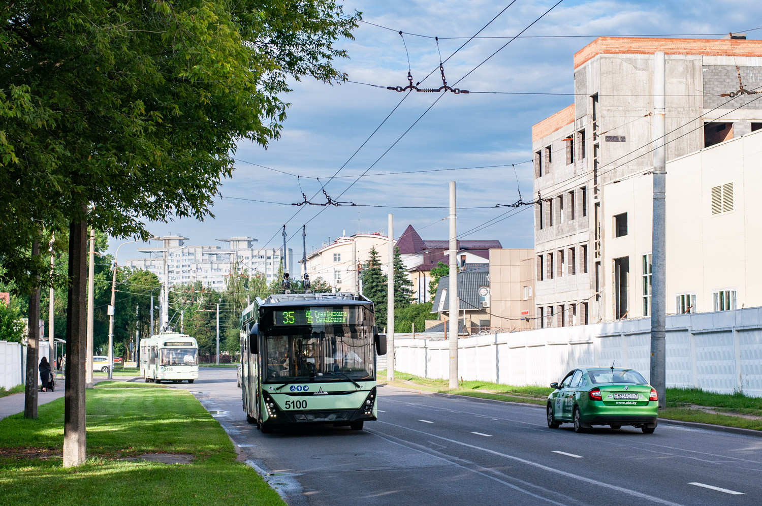 Минск, МАЗ-303Т20 № 5100