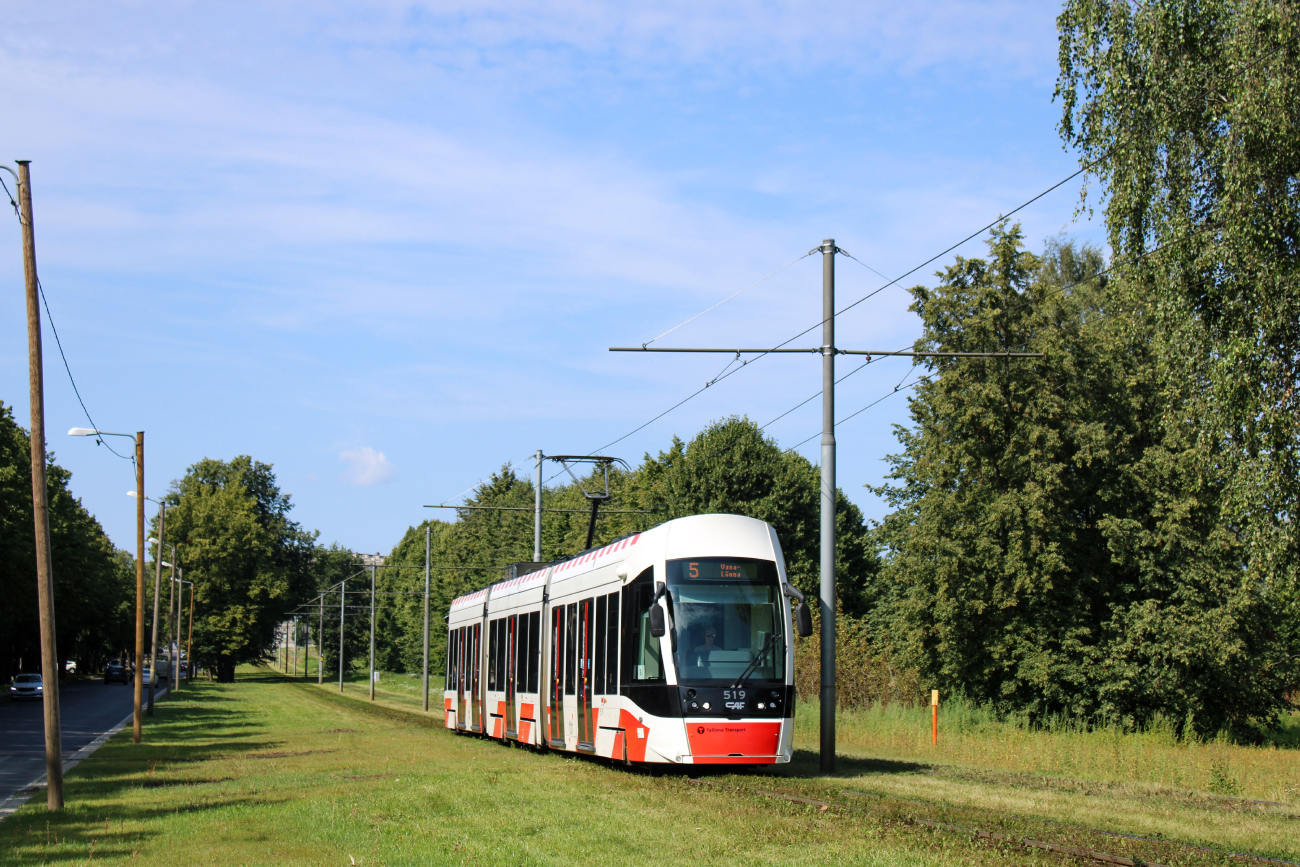 Таллин, CAF Urbos AXL № 519