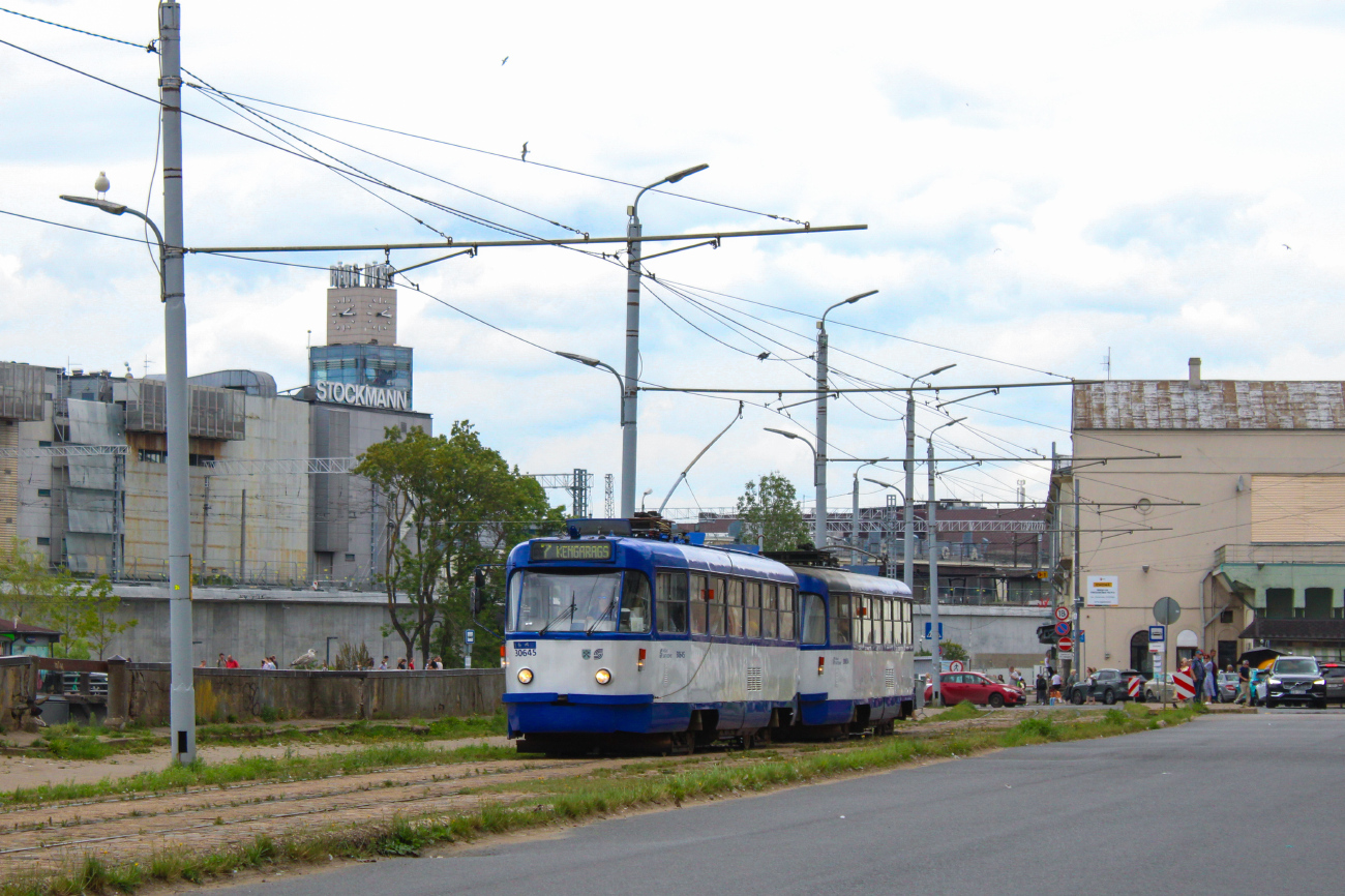 Riga, Tatra T3A Br. 30645 Riga, Tatra T3A Br. 30645