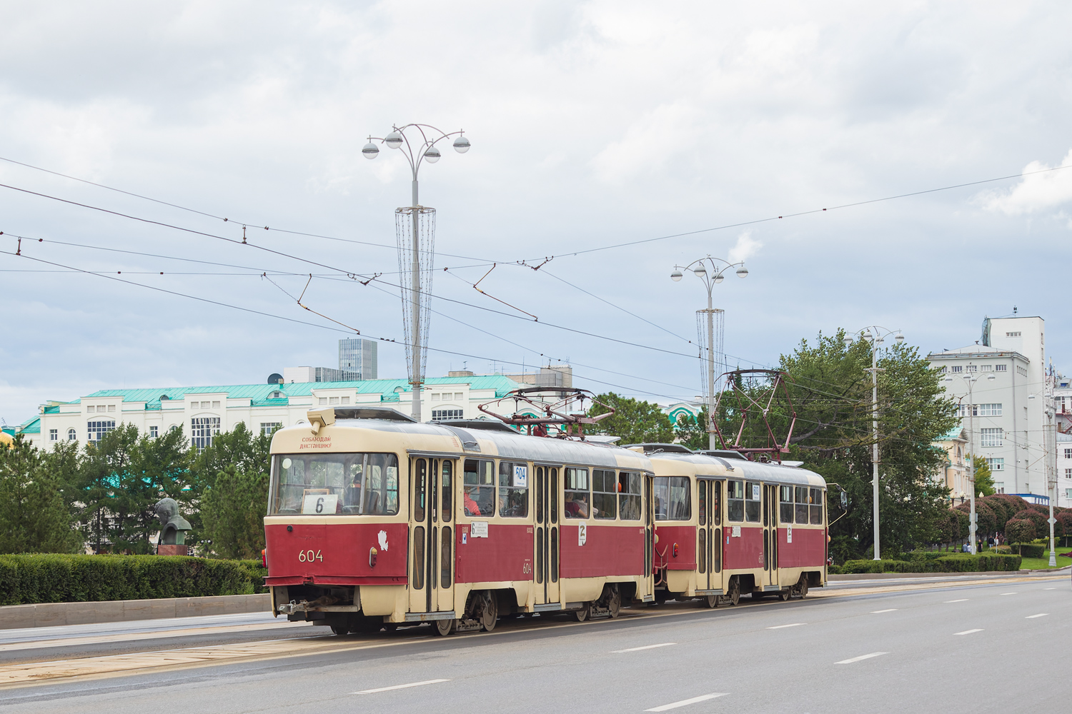 Екатеринбург, Tatra T3SU № 604
