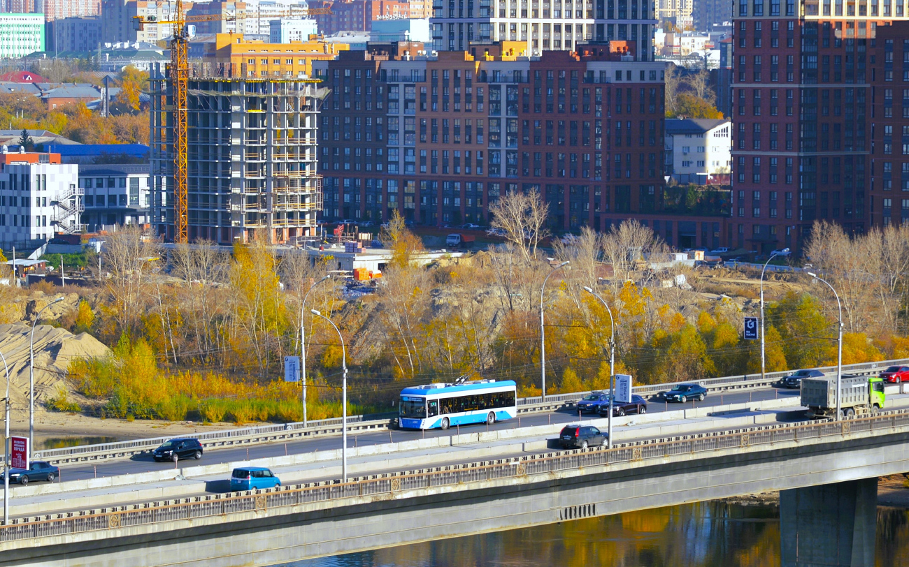 Новосибирск — Троллейбусные линии и конечные