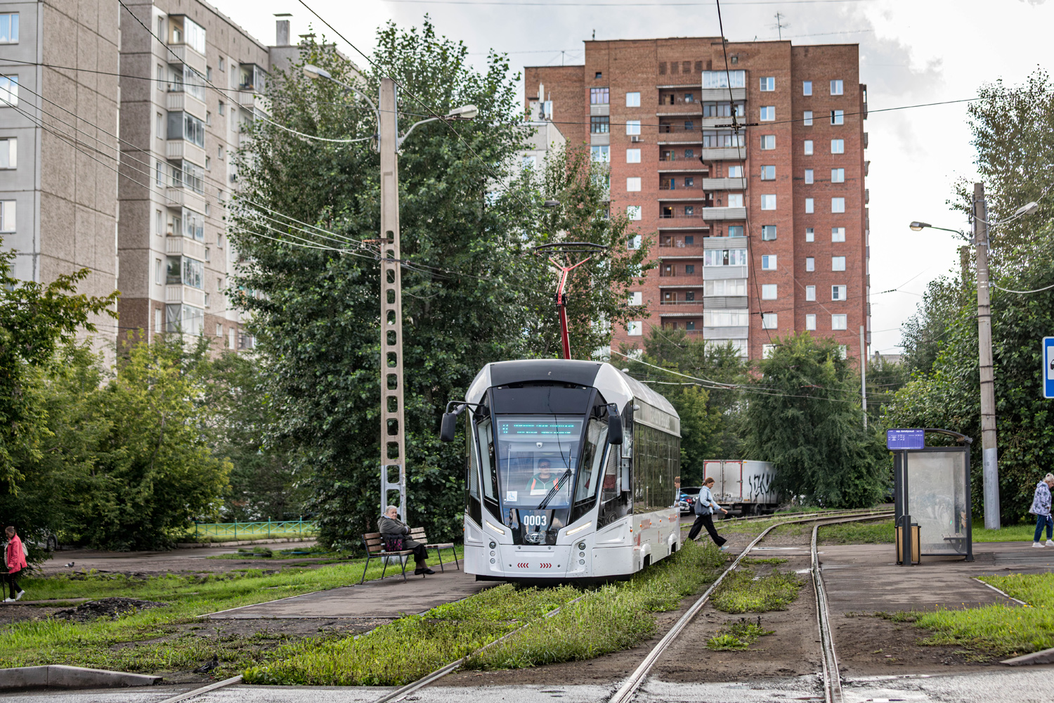 Красноярск, 71-911ЕМ «Львёнок» № 0003