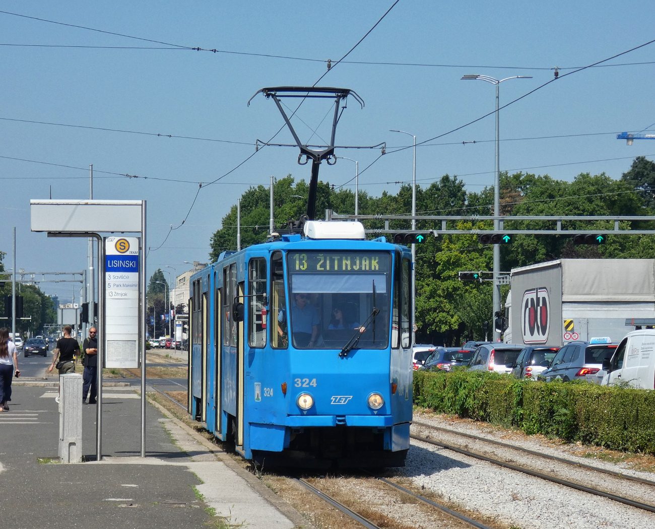 Загреб, Tatra KT4YU № 324