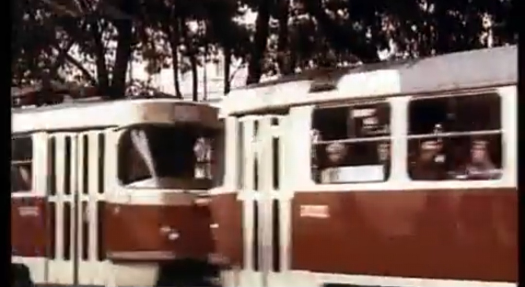 Dnipro — Old photos: Tram