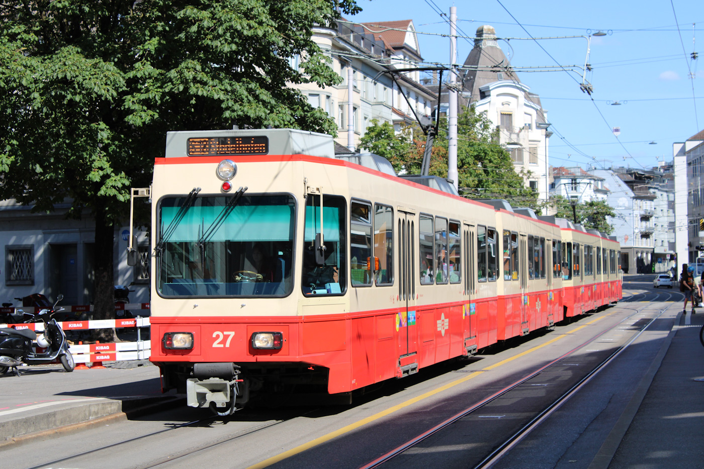 Zürich, SWS/SWP/BBC Be 8/8 č. 27-28