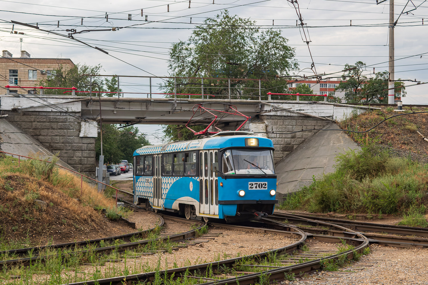 Volgograd, Tatra T3SU № 2702