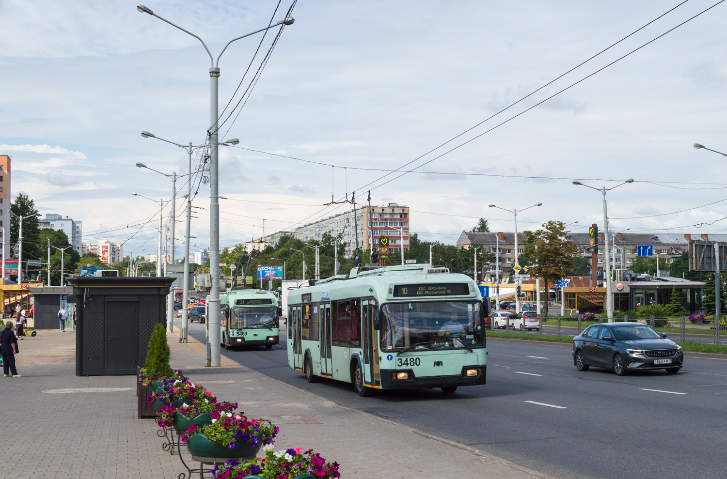 Минск, БКМ 321 № 3480