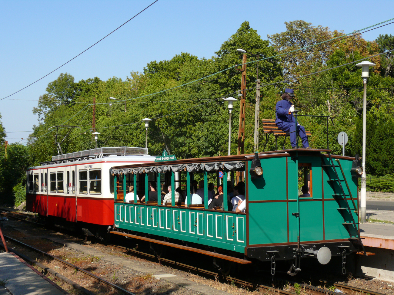 Budapešť, Hernals 2-axle trailer car č. 2; Budapešť — Cog-wheel railway