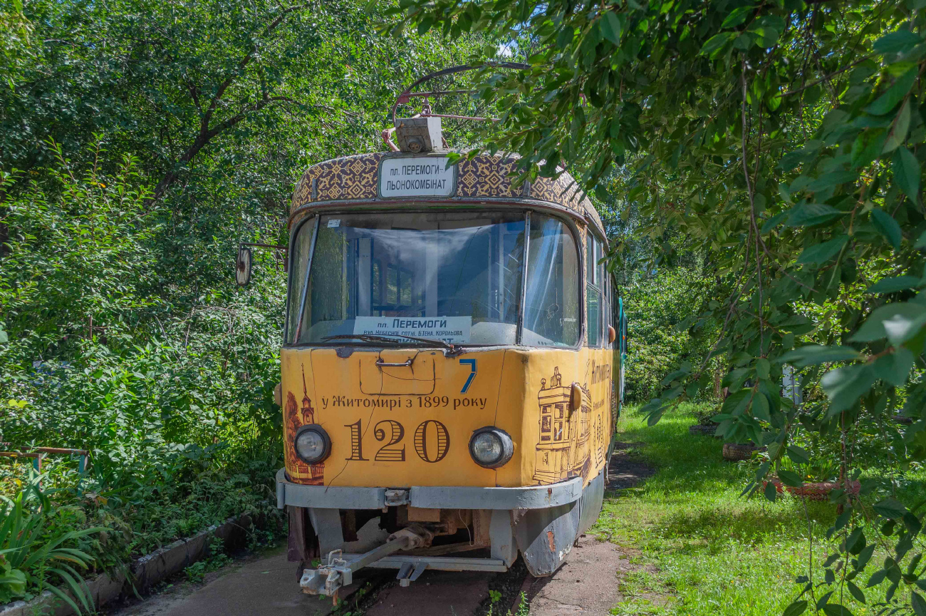 Житомир, Tatra T4SU № 7 Житомир, Tatra T4SU № 7