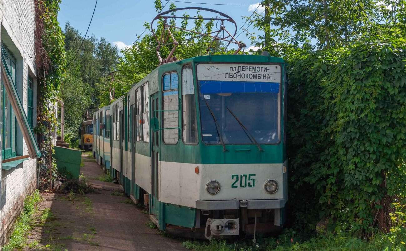 Житомир, Tatra KT4SU № 205