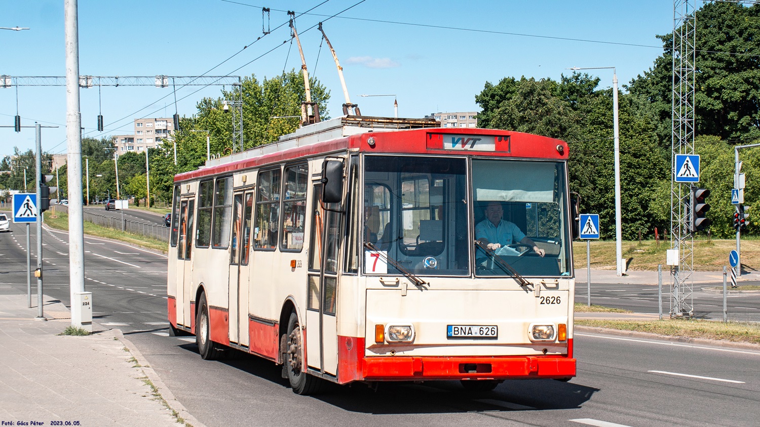 Вильнюс, Škoda 14Tr13/6 № 2626