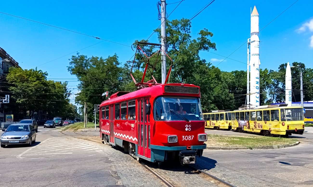 Dnipro, Tatra T4D-M1 č. 3087 Dnipro, Tatra T4D-M1 č. 3087