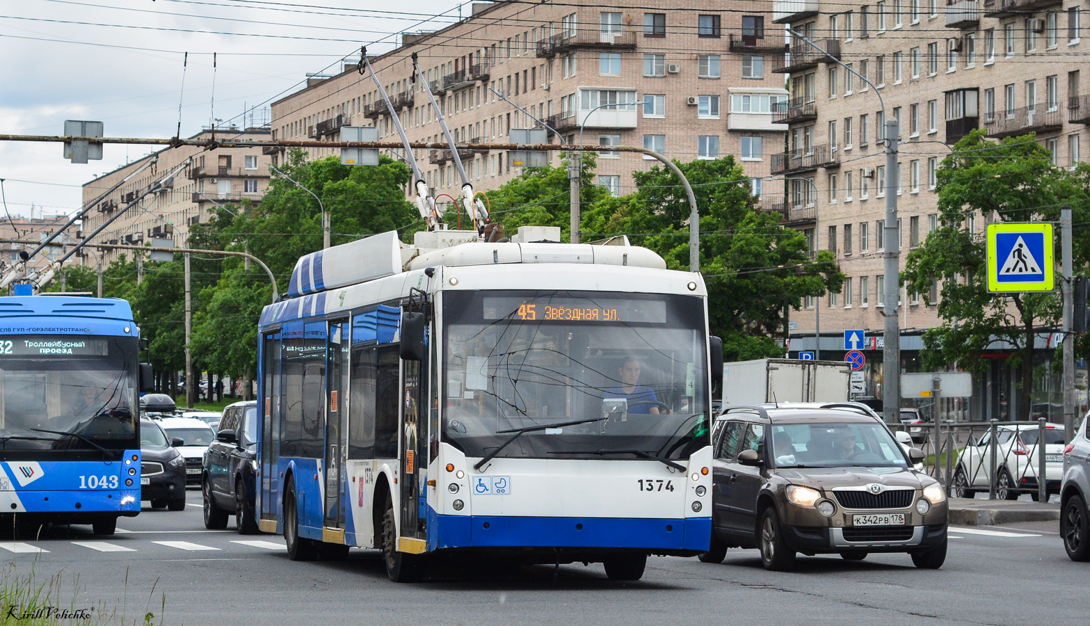 Санкт-Петербург, Тролза-5265.00 «Мегаполис» № 1374