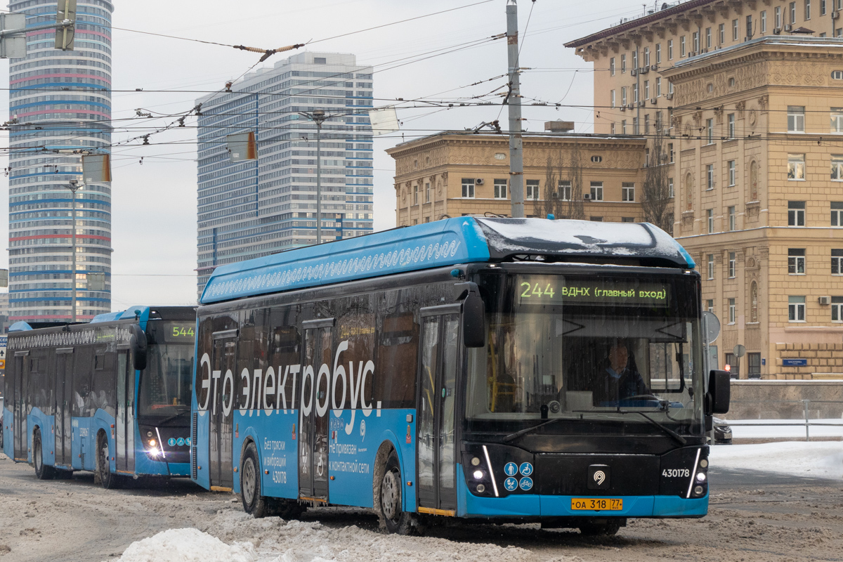 Москва, ЛиАЗ-6274 № 430178