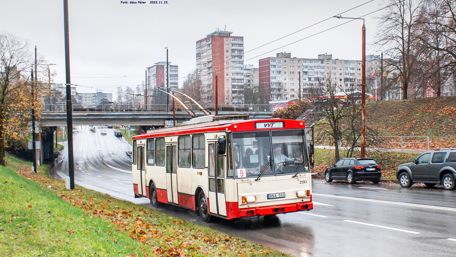 Вильнюс, Škoda 14Tr13/6 № 2593