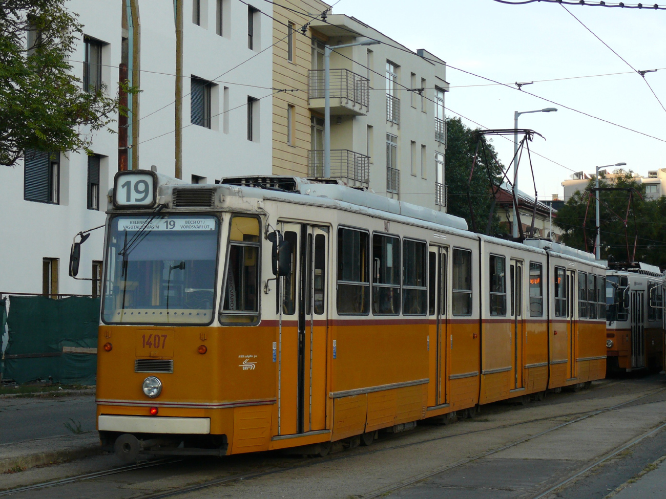 Budapest, Ganz CSMG2 # 1407 Budapest, Ganz CSMG2 # 1407