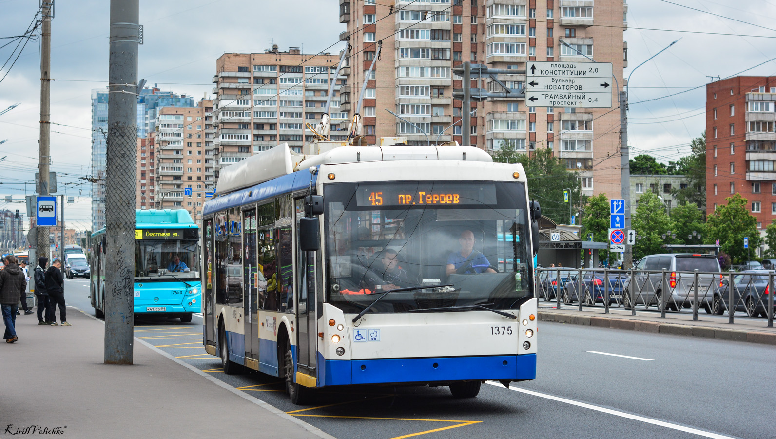 Санкт-Петербург, Тролза-5265.00 «Мегаполис» № 1375