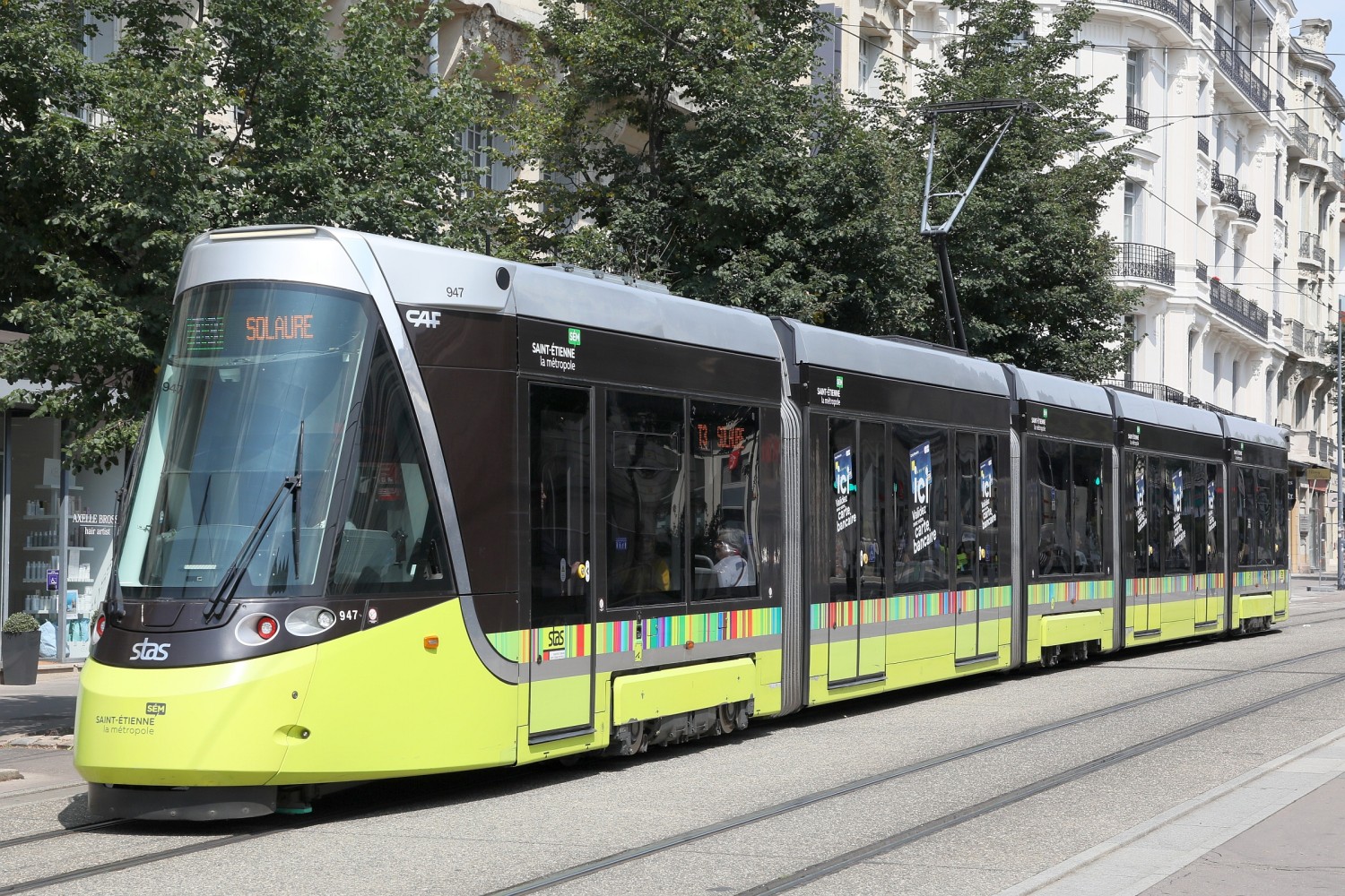 Saint-Etienne, CAF Urbos 3 Nr 947