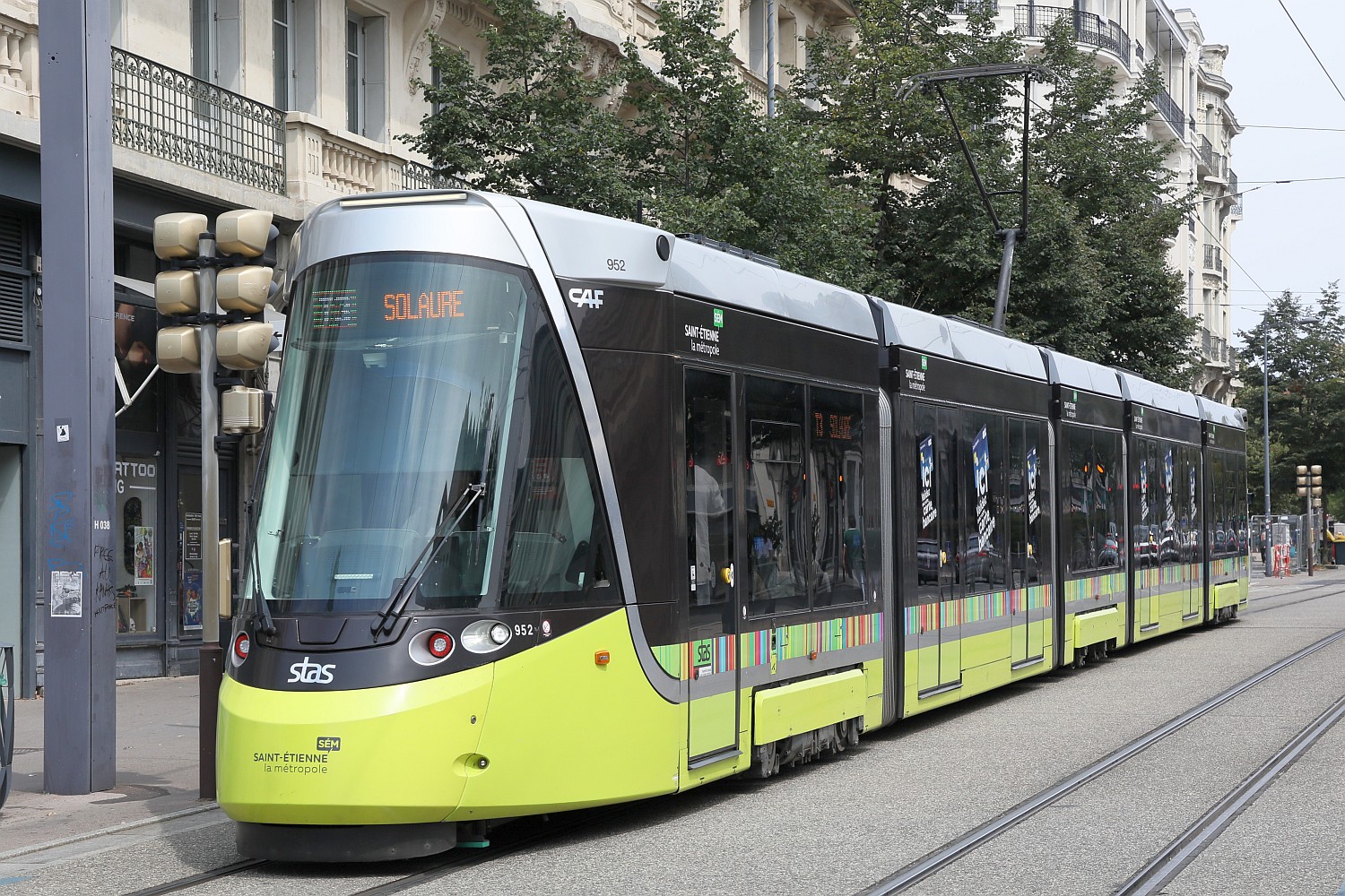 Сент-Этьен, CAF Urbos 3 № 952