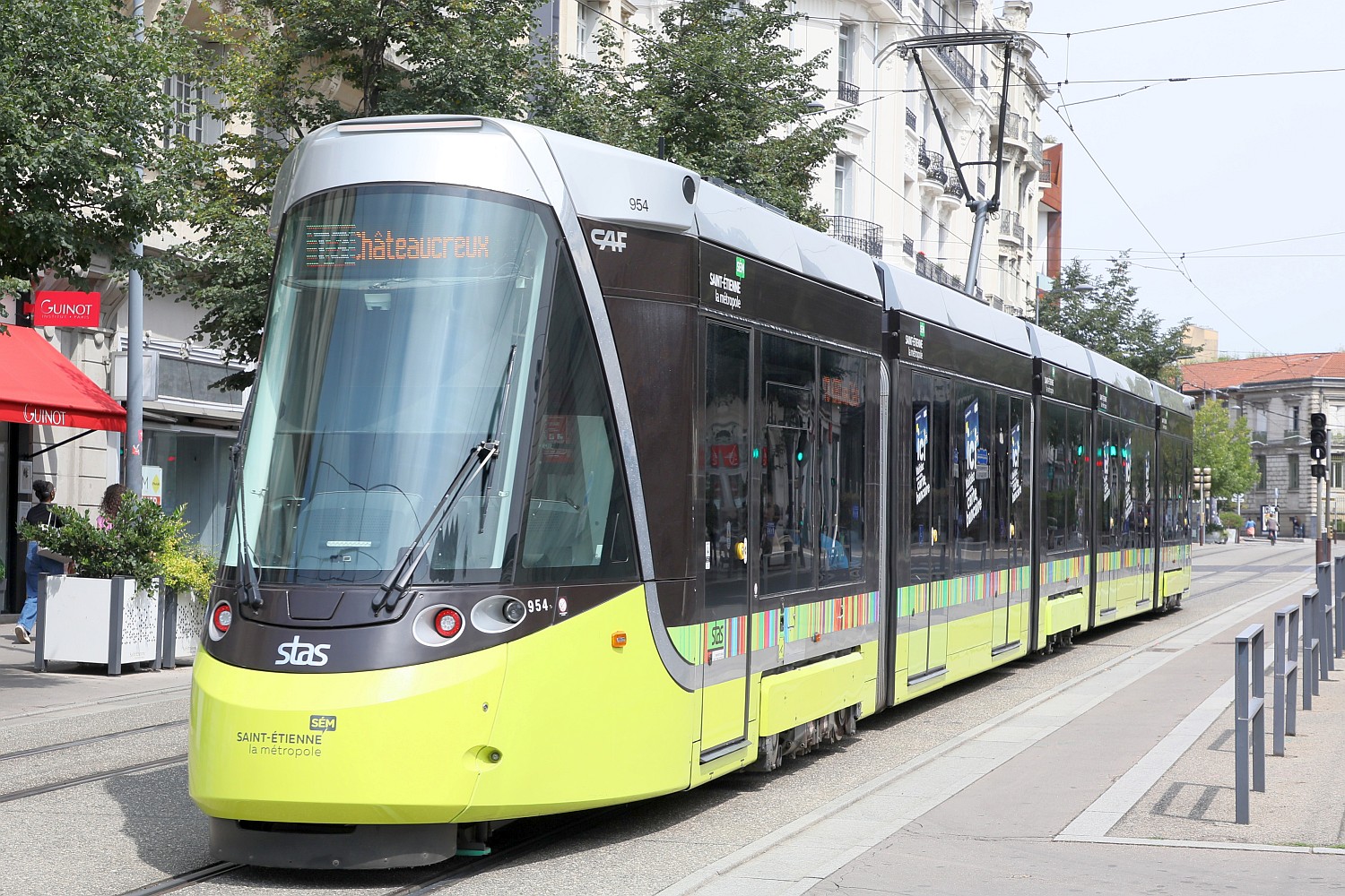 Saint-Etienne, CAF Urbos 3 № 954