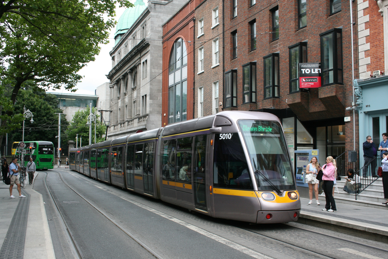Дублин, Alstom Citadis 502 № 5010