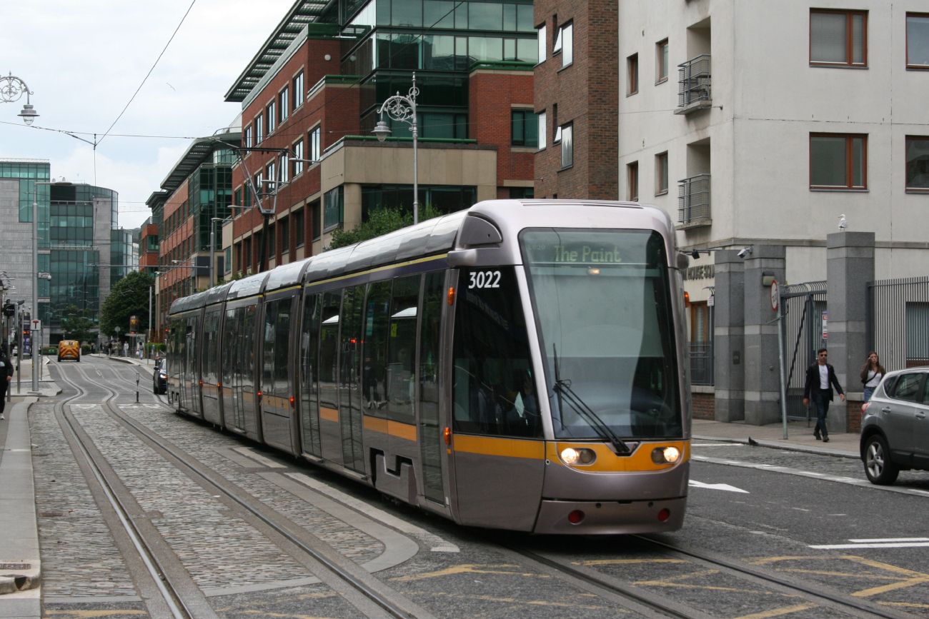 Дублин, Alstom Citadis 401 № 3022