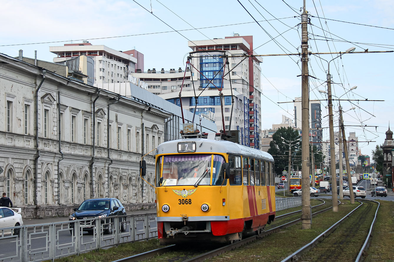 Барнаул, Tatra T3SU КВР Барнаул № 3068