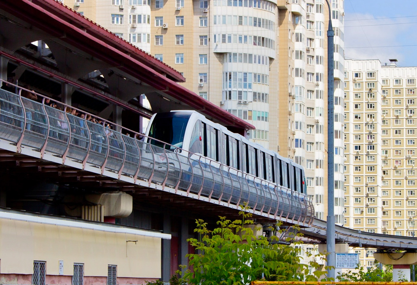 Москва, ЭПС № 03; Москва — Закрытие движения Московского монорельса 26 — 27 июня 2025