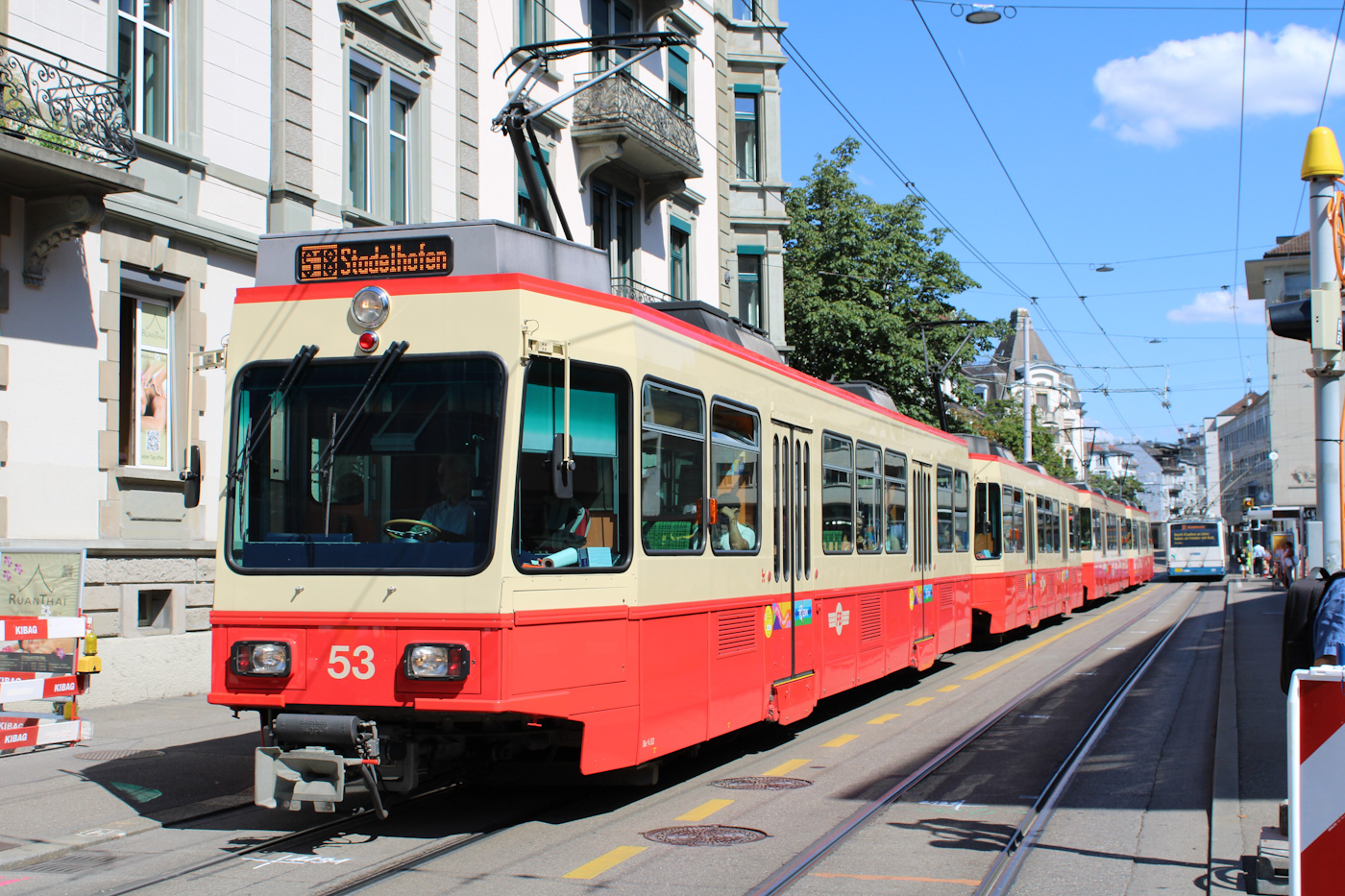 Цюрих, SWP/SIG/ABB Be 4/4 № 53