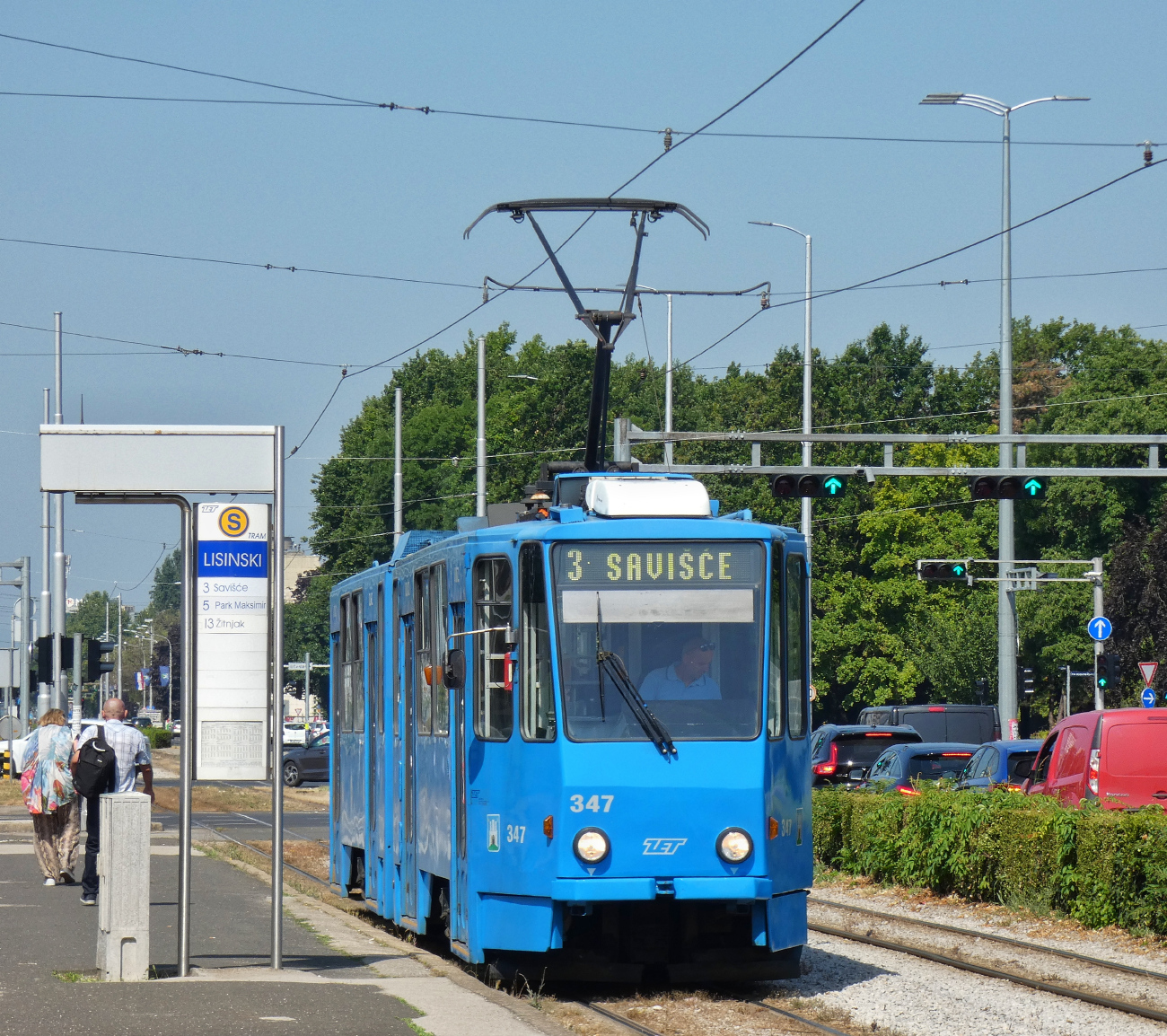 Загреб, Tatra KT4YU № 347