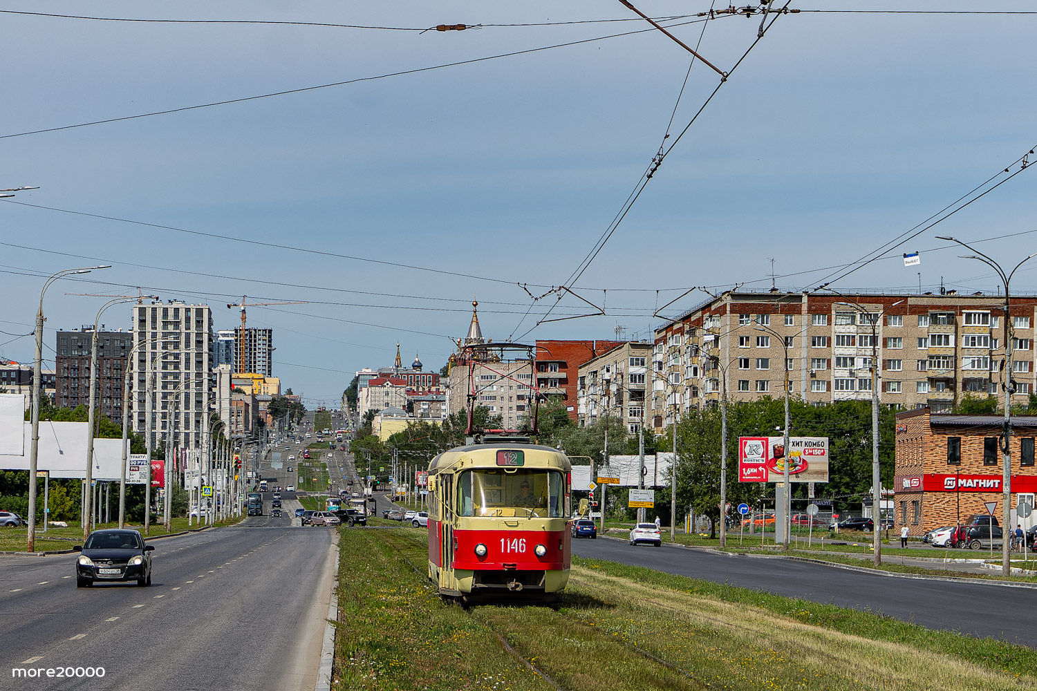 Ижевск, Tatra T3SU (двухдверная) № 1146