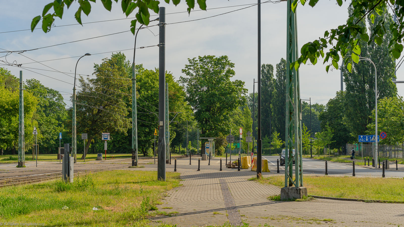 Warsaw — Tramway Lines and Infrastructure