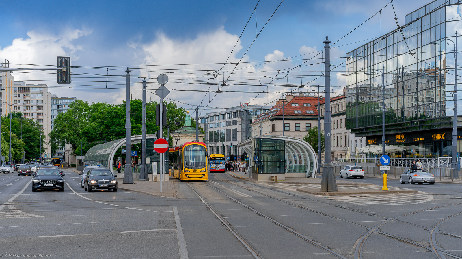 Варшава — Трамвайные линии и инфраструктура