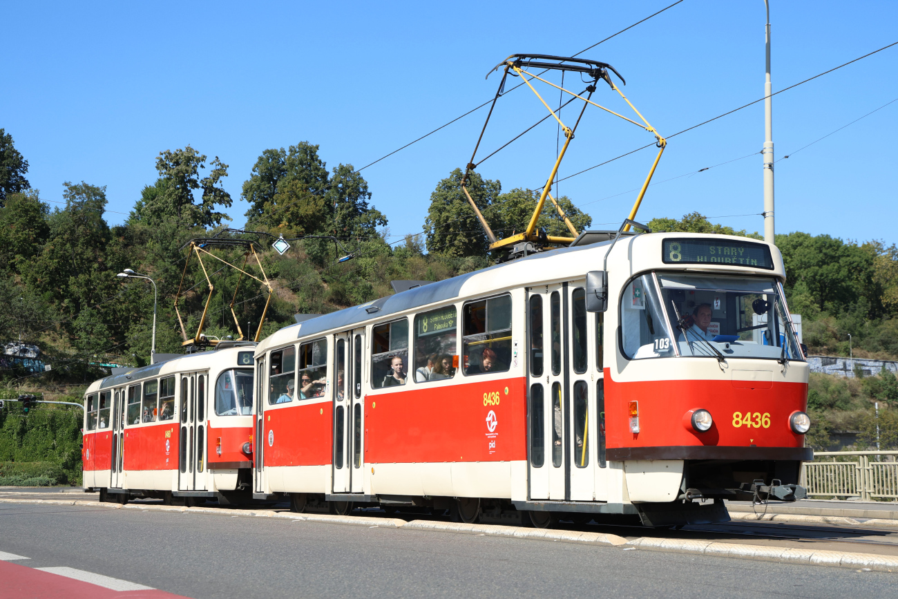 Прага, Tatra T3R.P № 8436