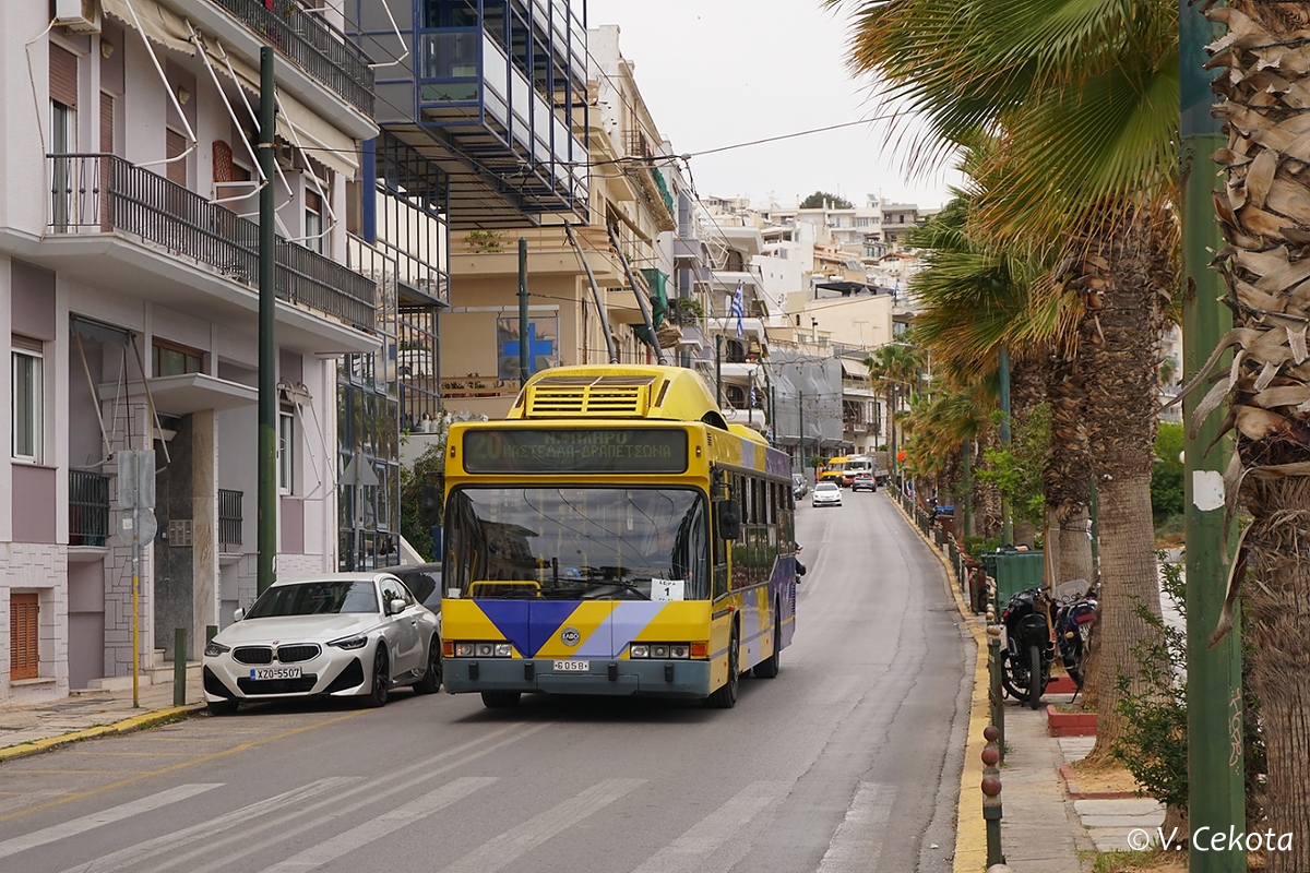 Афины, Neoplan N4216 (ELVO) № 6058